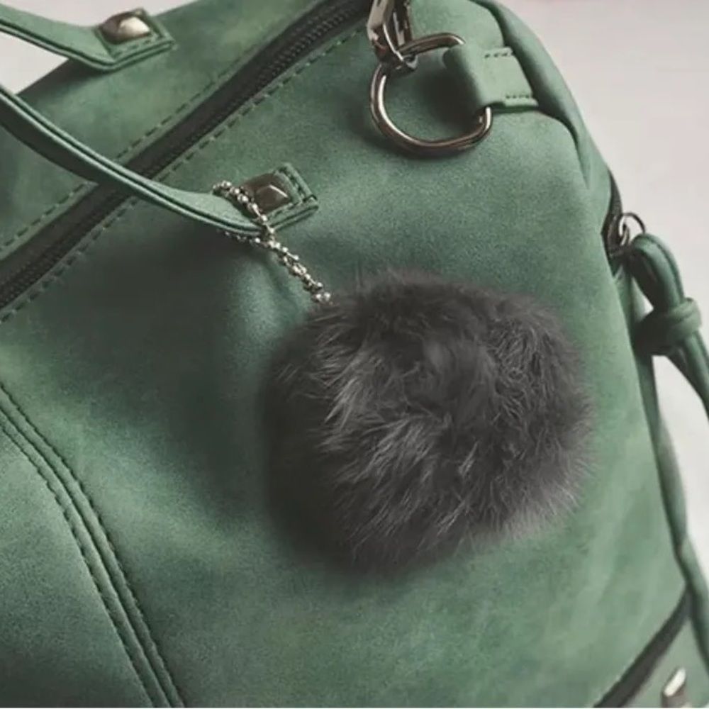 Moto Bag in Gray - Picture 5 of 5